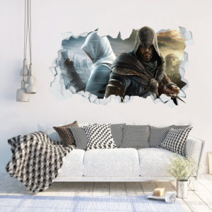 Adesivo Murale 3D ~ Assassin’s Creed